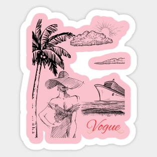 Vogue Sticker